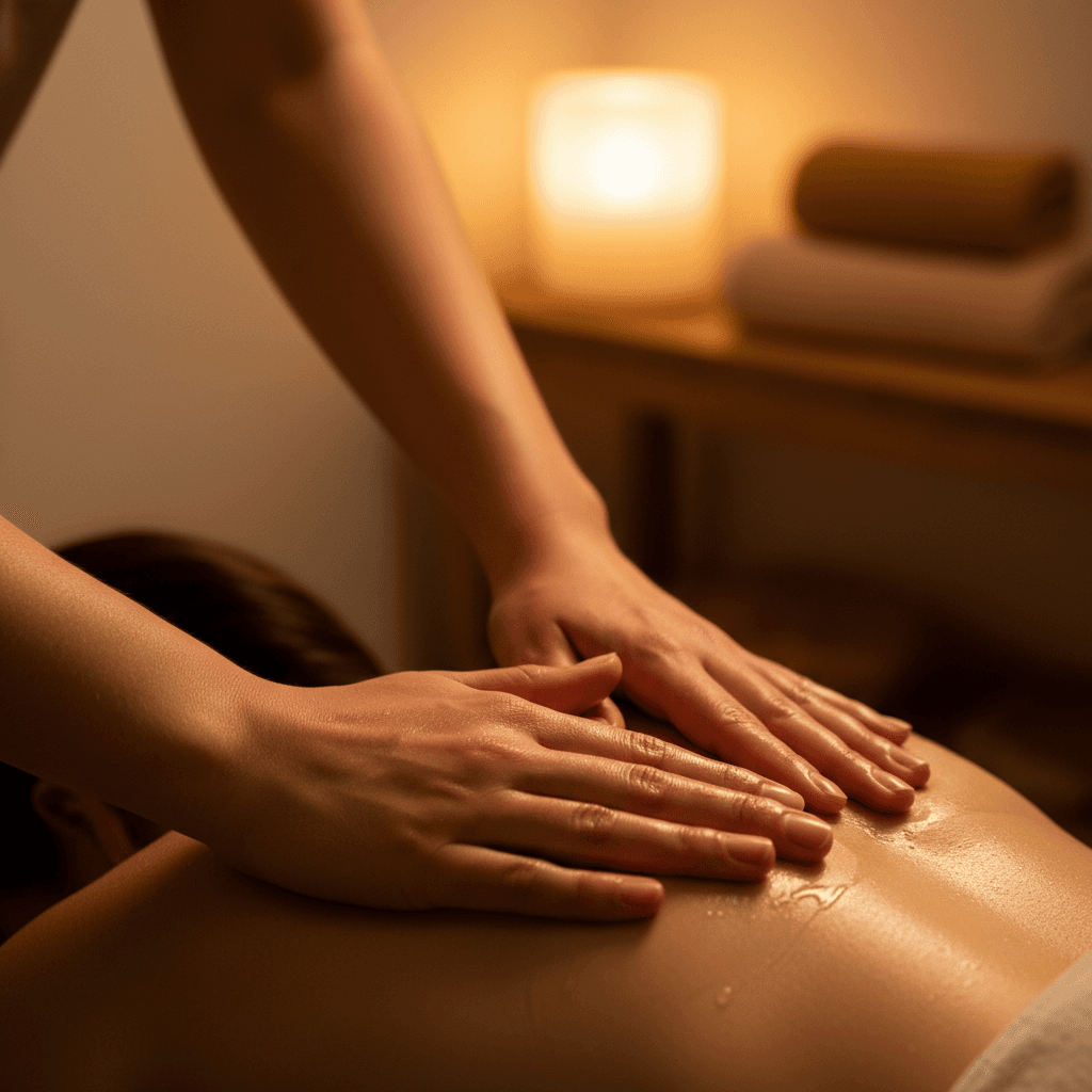 Therapeutic massage hands